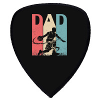 Basketball Coach Great Father Day Men Basketball Playing Daddy Papa Da Shield S Patch | Artistshot