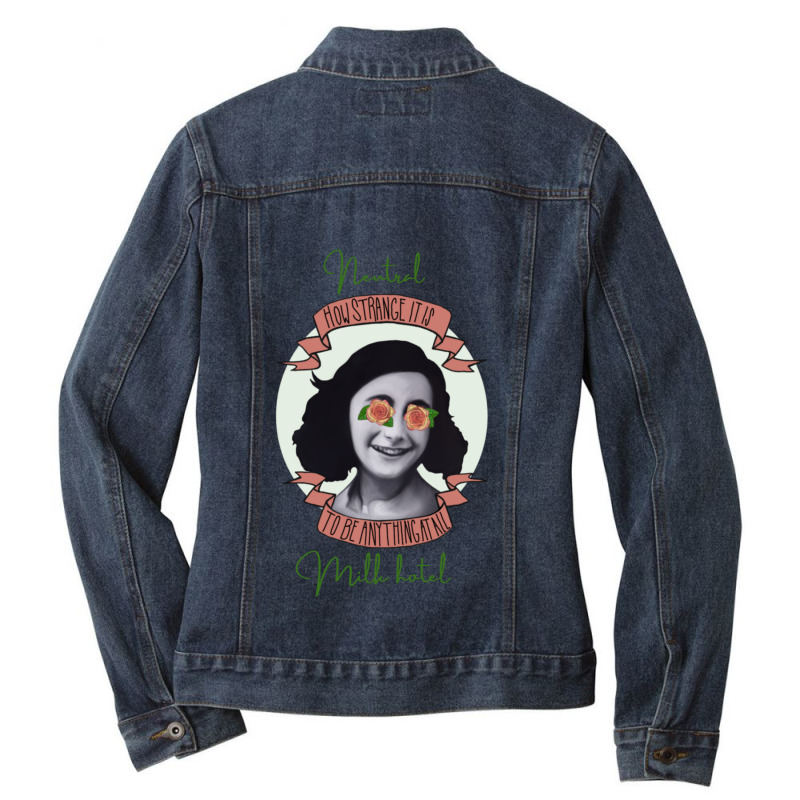 Neutral Milk Hotel Ladies Denim Jacket by STEVERAMER | Artistshot