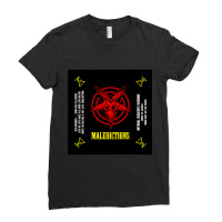 Maledictions - The Best Smokes In Hell - Quote, Warning And Sigils S,  Ladies Fitted T-shirt | Artistshot