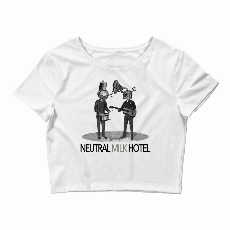 Neutral Milk Hotel  938 Crop Top by STEVERAMER | Artistshot