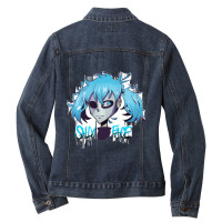 Sall Face Ladies Denim Jacket | Artistshot