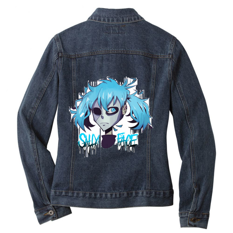 Sall Face Ladies Denim Jacket by cm-arts | Artistshot