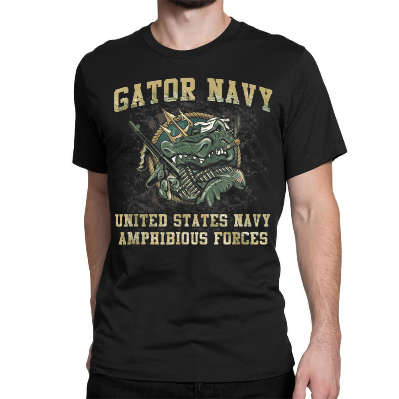 Gator navy t store shirts