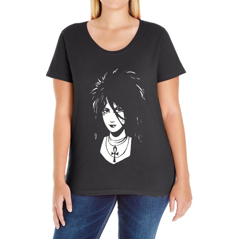 Sandman Death  Vintage Neil Gaiman Tribute Ladies Curvy T-Shirt by TERESALIRES | Artistshot