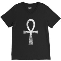 Sandman Death_s Ankh Sigil V-neck Tee | Artistshot