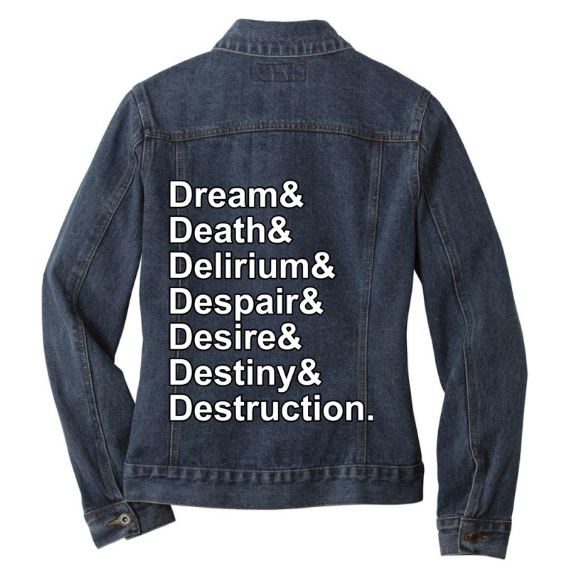 The Endless Ladies Denim Jacket by TERESALIRES | Artistshot