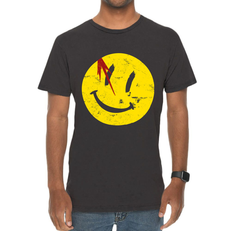 Watchmen Symbol Smile Vintage Vintage T-Shirt by TERESALIRES | Artistshot