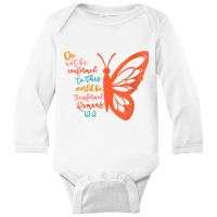 Womens Do Not Be Conformed To This World Be Transformed Romans 122 V N Long Sleeve Baby Bodysuit | Artistshot