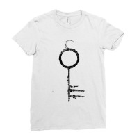 The Infernal Key (black) Ladies Fitted T-shirt | Artistshot