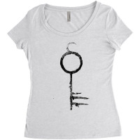 The Infernal Key (black) Women's Triblend Scoop T-shirt | Artistshot