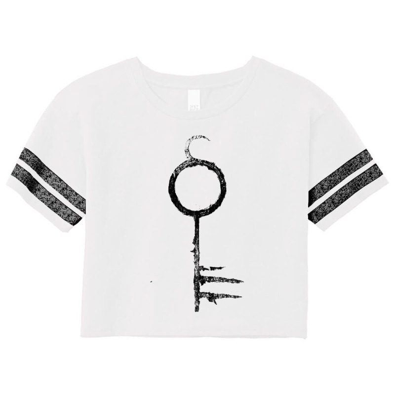 The Infernal Key (black) Scorecard Crop Tee by STEVERAMER | Artistshot