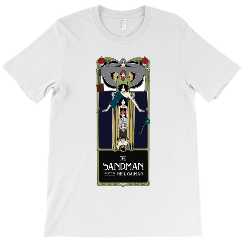 The Sandman Homage, Art Nouveau Glasgow School Style T-Shirt by STEVERAMER | Artistshot