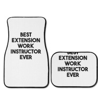 Best Extension Work Instructor Ever Tank Top Full Set Car Mats | Artistshot