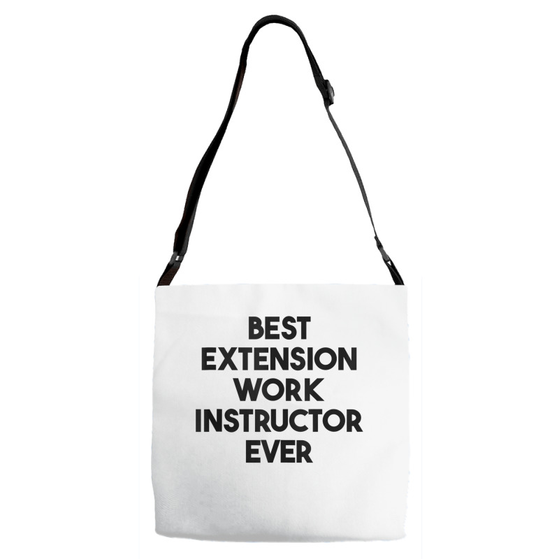 Best Extension Work Instructor Ever Tank Top Adjustable Strap Totes by cm-arts | Artistshot