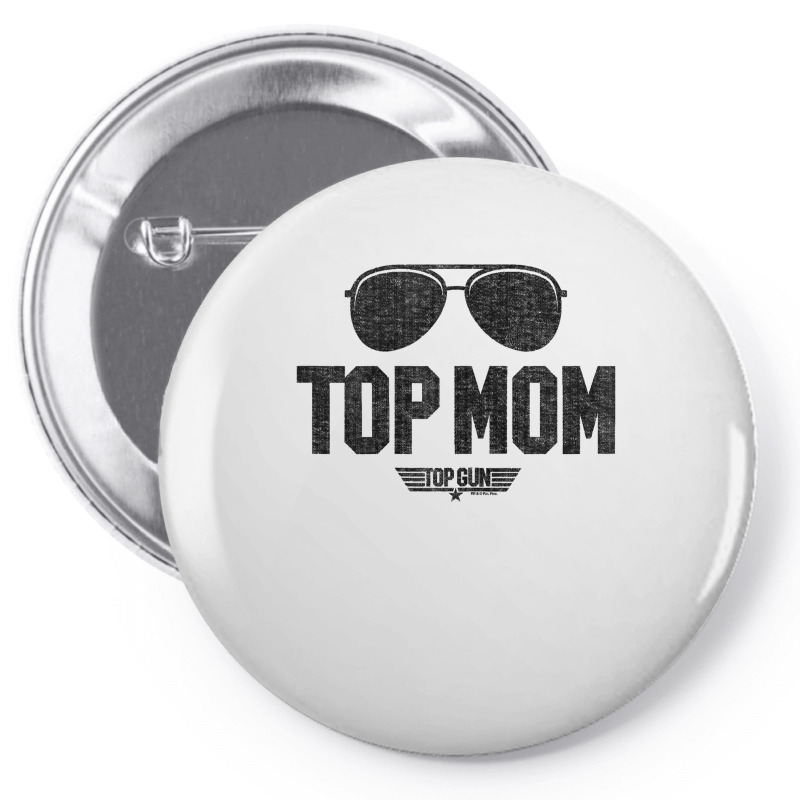 Top Gun   Top Mom T Shirt Pin-back Button | Artistshot