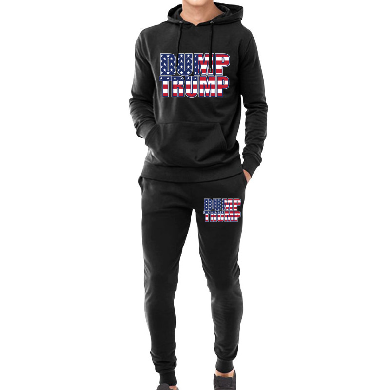 Patriotic Dump Trump Hoodie & Jogger Set | Artistshot