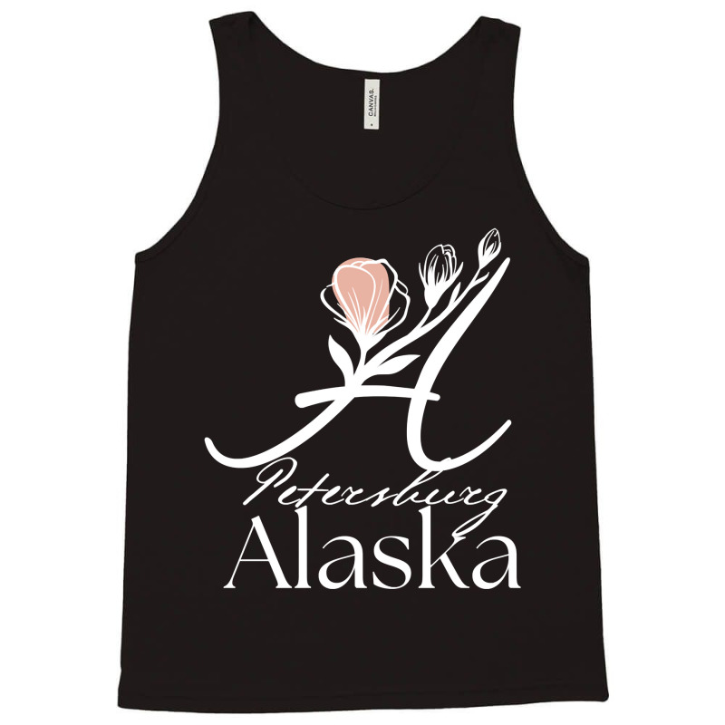 Proud Lady Petersburg Alaska Women Rose Home Sweet Home Long Sleeve T Tank Top by tamkyfashions | Artistshot