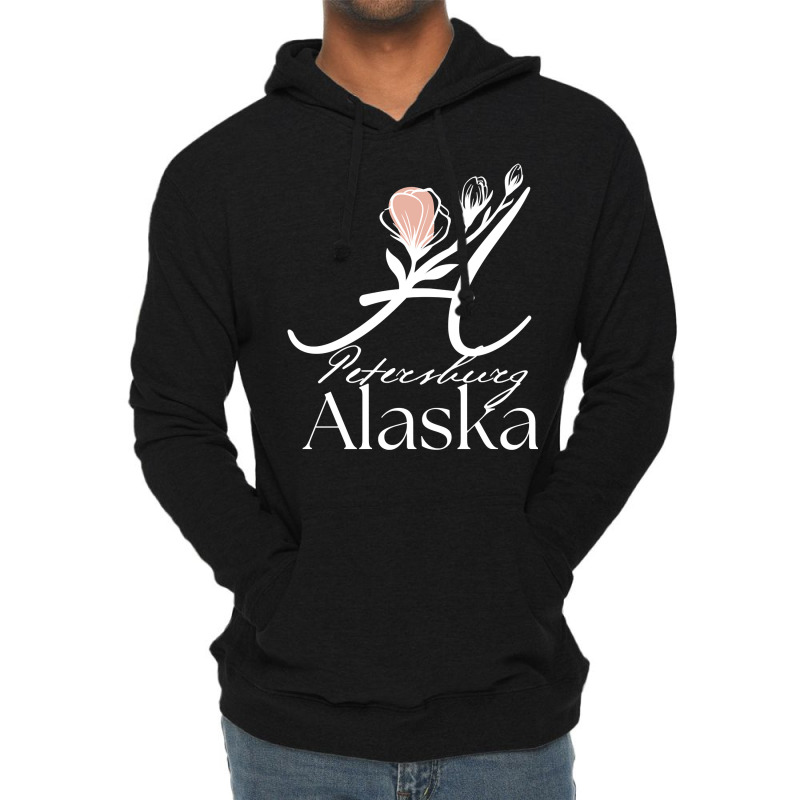 Proud Lady Petersburg Alaska Women Rose Home Sweet Home Long Sleeve T Lightweight Hoodie by tamkyfashions | Artistshot