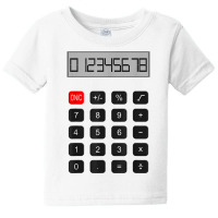 Calculator Halloween Costume Pretend I'm A Calculator T Shirt Baby Tee | Artistshot