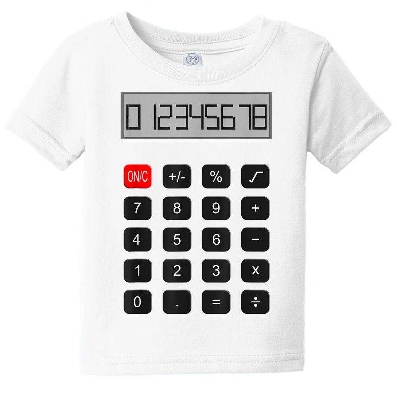 Calculator Halloween Costume Pretend I'm A Calculator T Shirt Baby Tee by darelychilcoat1989 | Artistshot