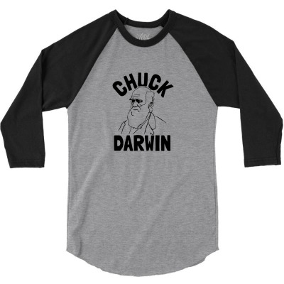 Charles Darwin Evolutionary Biologist 3/4 Sleeve Shirt Designed By Funny22