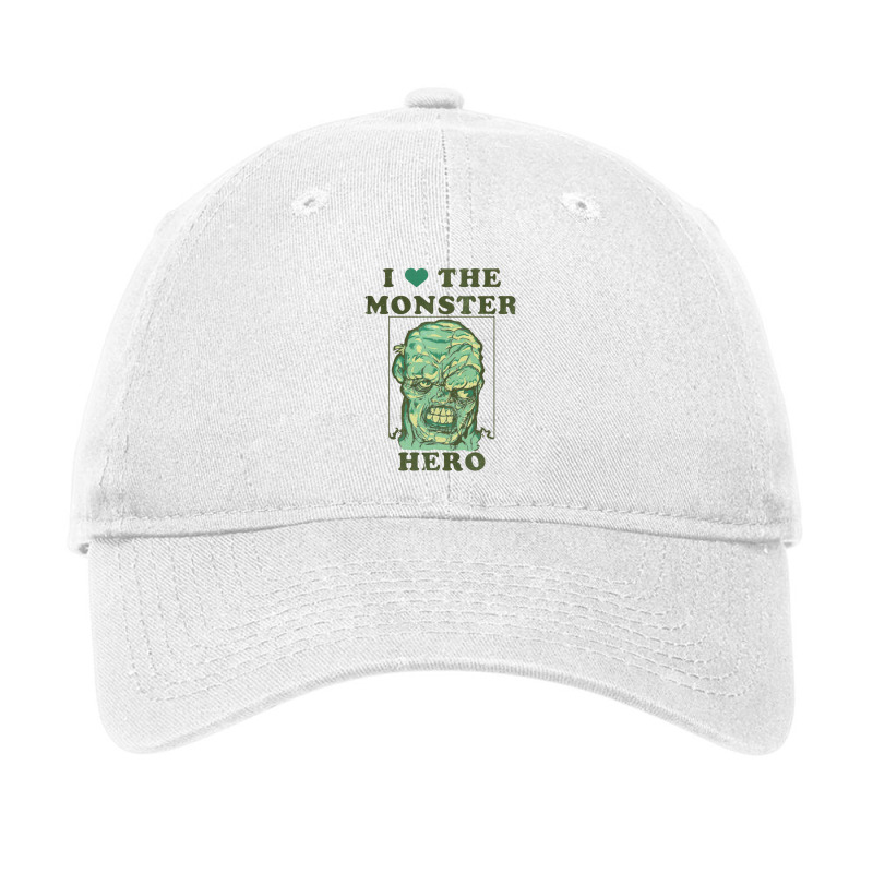 I Love The Green Monster Adjustable Cap by fannyenggarisa | Artistshot