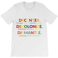 Decenter Decolonize Dismantle T Shirt T-shirt | Artistshot