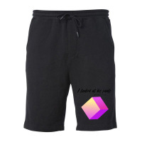 His Pants Had A Cube - Weird Funny Bad Translation Fleece Short | Artistshot