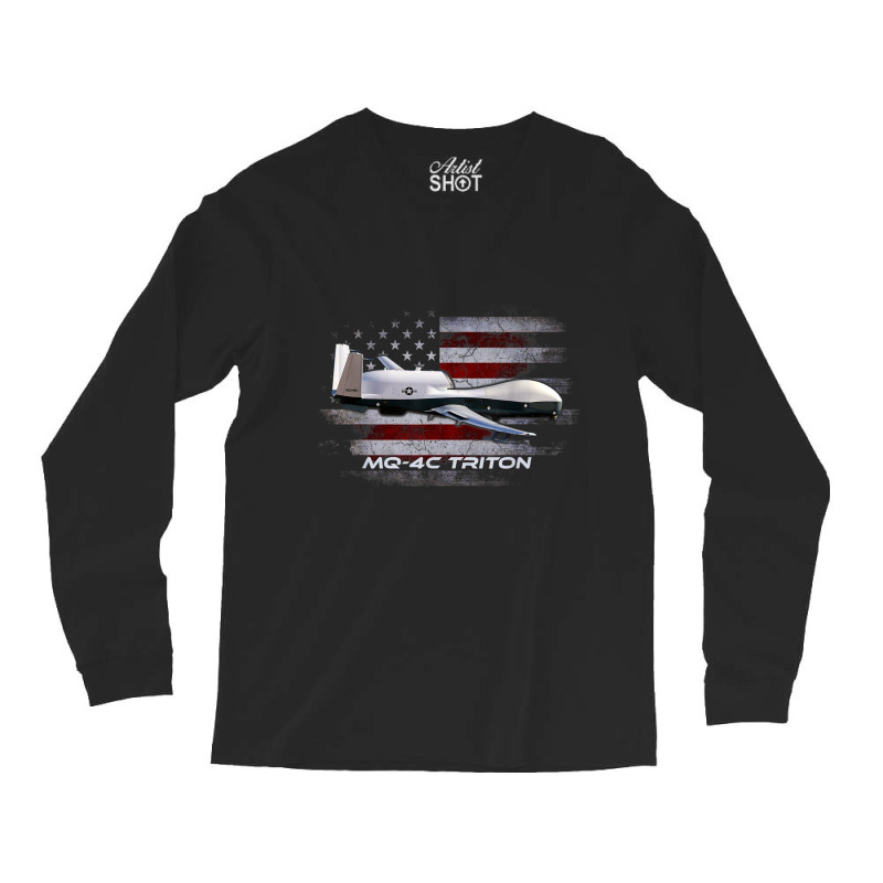 Mq 4c Triton T Shirt  Combat Veteran Veterans Day T Shirt Long Sleeve Shirts by cm-arts | Artistshot