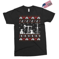 Merry Fracking Christmas Oilfield Oil Ugly Christmas Sweater Long Slee Exclusive T-shirt | Artistshot