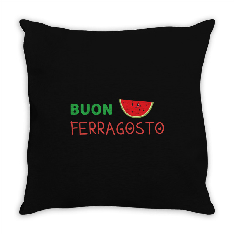 Ferragosto Throw Pillow | Artistshot