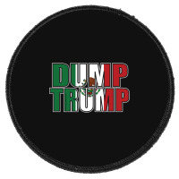 Dump Trump Mexican Flag Round Patch | Artistshot