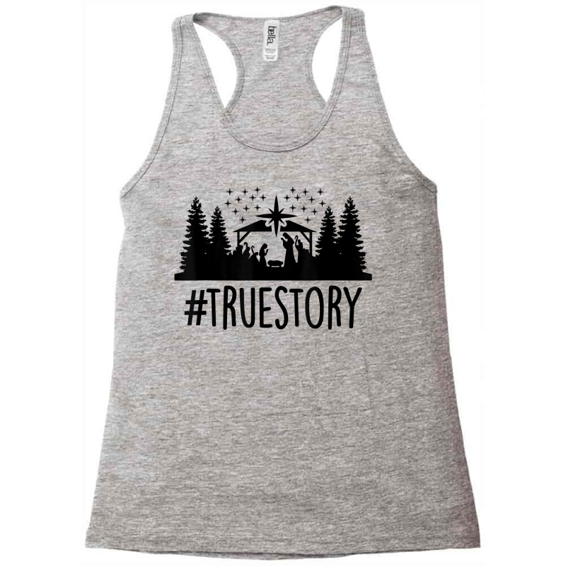 True Story Merry Christmas Jesus Retro Mens Womens T Shirt Racerback Tank by ayedencoplon | Artistshot