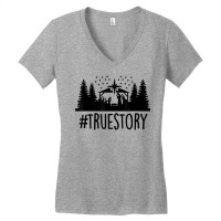 True Story Merry Christmas Jesus Retro Mens Womens T Shirt Women's V-neck T-shirt | Artistshot