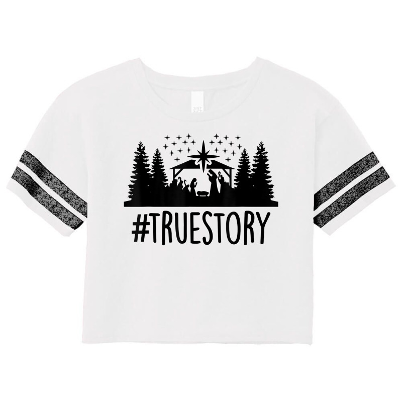 True Story Merry Christmas Jesus Retro Mens Womens T Shirt Scorecard Crop Tee by ayedencoplon | Artistshot