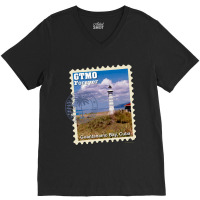 Gtmo Forever Stamp V-neck Tee | Artistshot