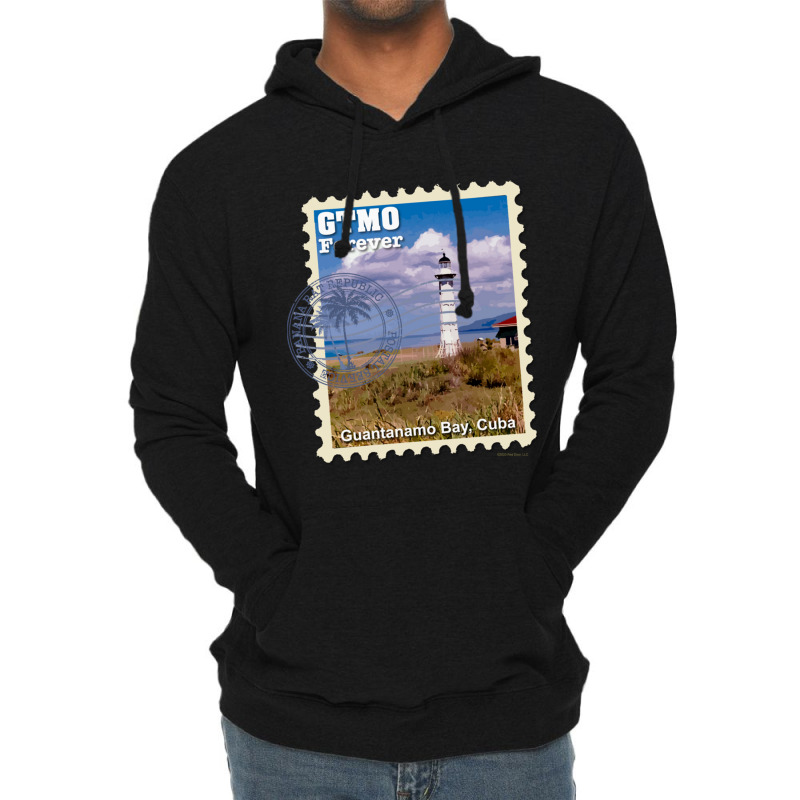 Gtmo Forever Stamp Lightweight Hoodie | Artistshot