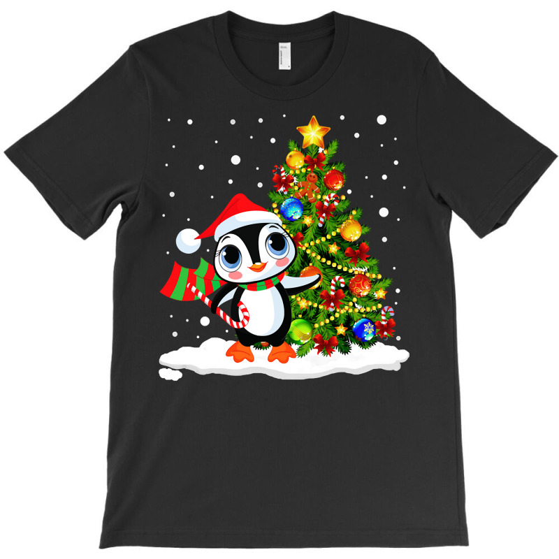 Noel Merry Christmas Lovely Penguin Pullover Hoodie T-shirt | Artistshot