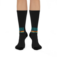 Gtmo Iguana  Guantanamo Bay Cuba Crew Socks | Artistshot