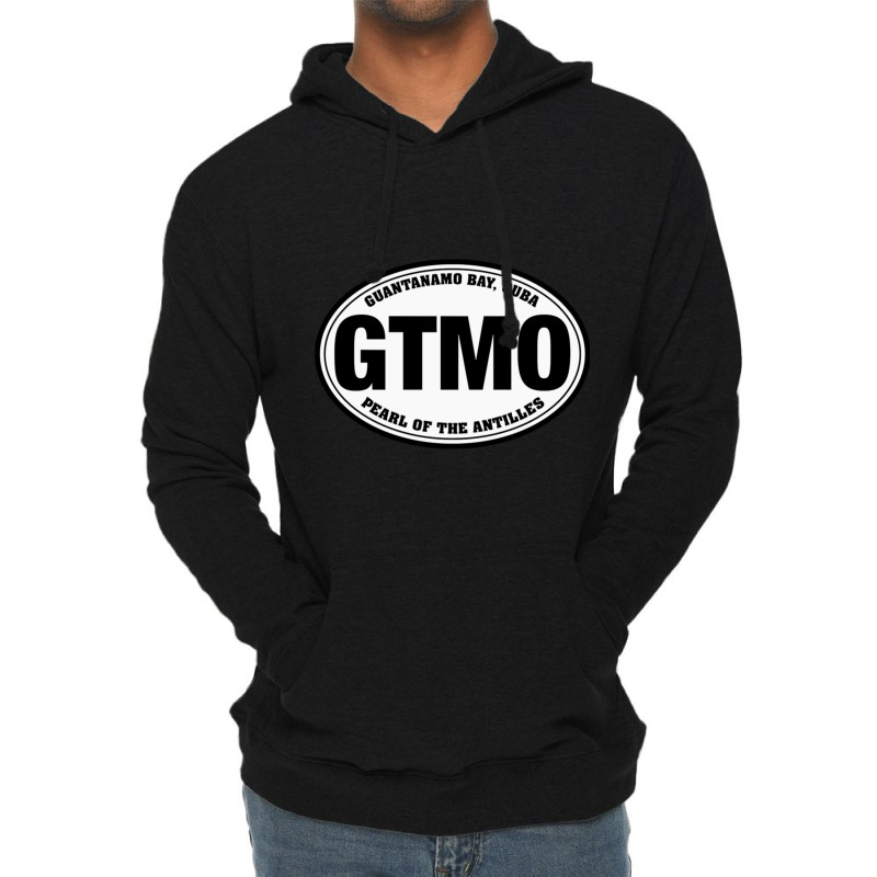 Gtmo Im Oval Lightweight Hoodie | Artistshot