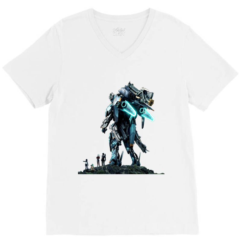 Xenoblade Chronicles X Skell V-neck Tee | Artistshot