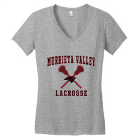 Murrieta Valley High School Nighthawks Lacrosse Pullover Hoodie Women's V-neck T-shirt | Artistshot