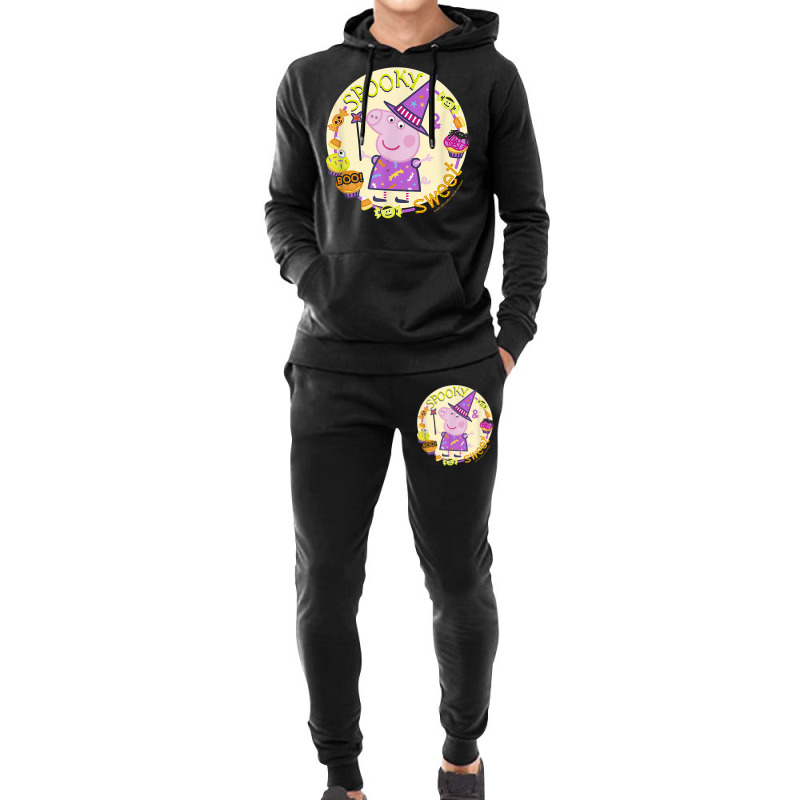 Peppa Pig Halloween Spooky Sweet T Shirt Hoodie & Jogger Set | Artistshot