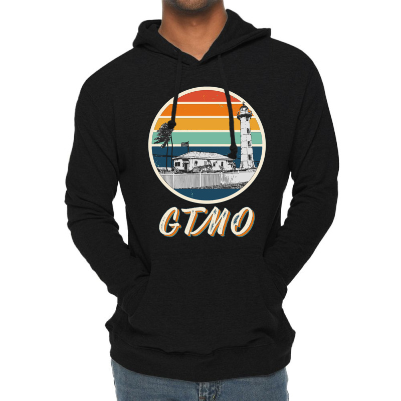 Gtmo Windward Point Leuchtturm  Guantnamo Bay Kuba Lightweight Hoodie | Artistshot