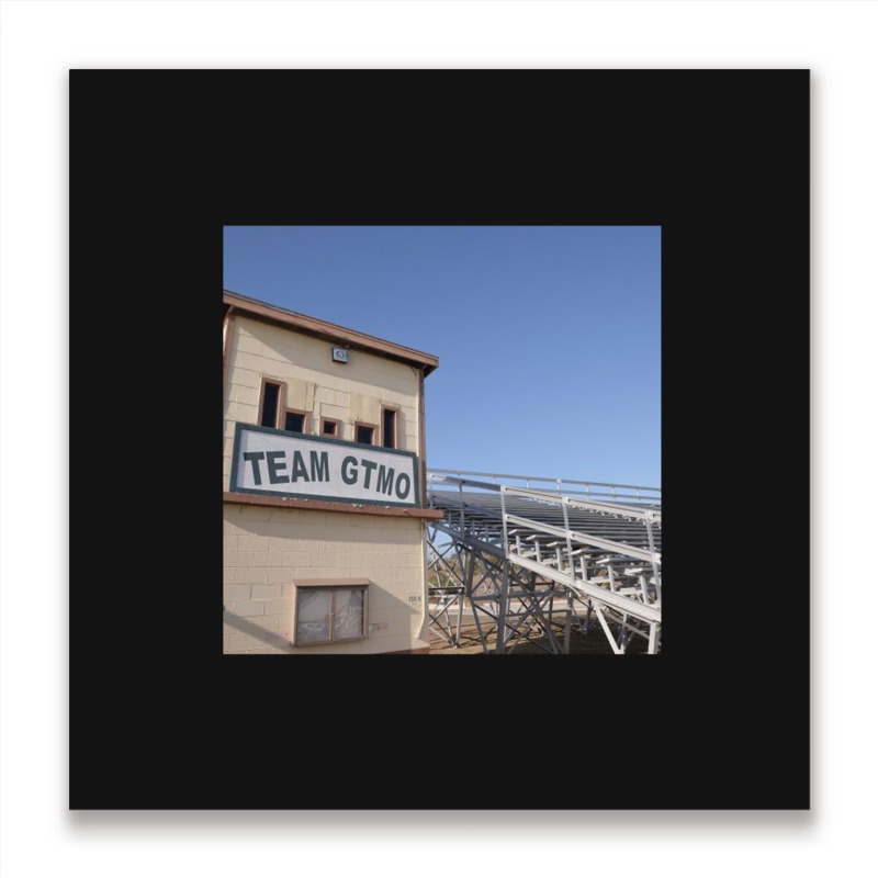 Guantanamo Bay Metal Print Square | Artistshot