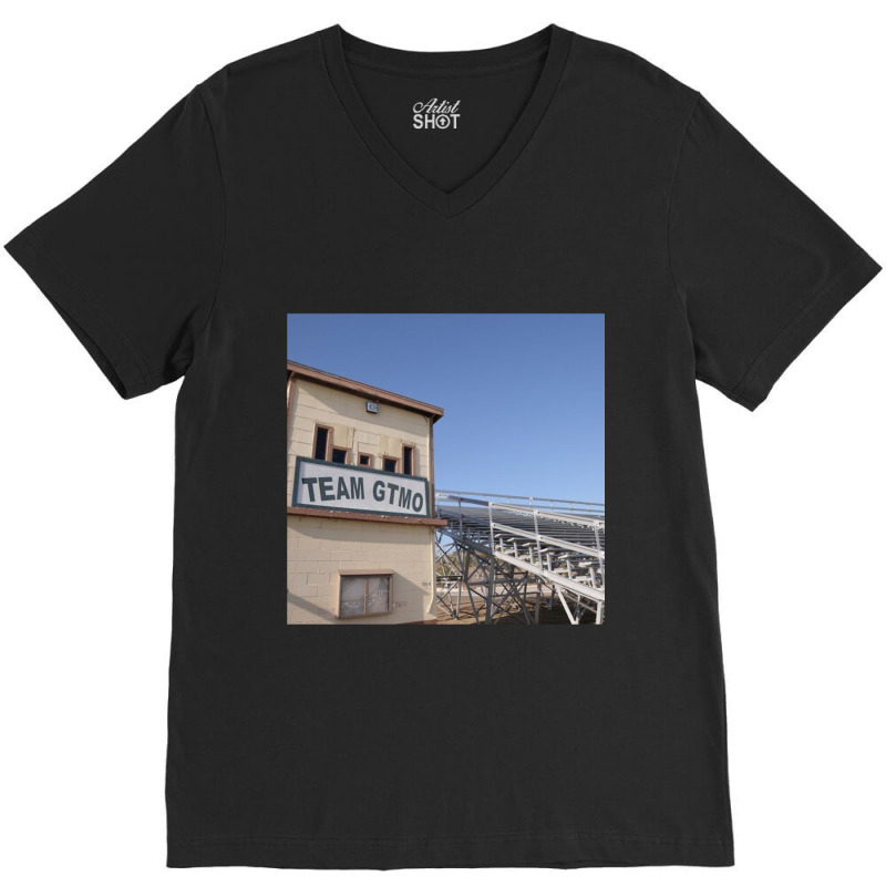 Guantanamo Bay V-neck Tee | Artistshot