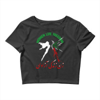 Women Life Freedom Iran Feminist Vintage Jin Jiyan Azadi T Shirt Crop Top | Artistshot