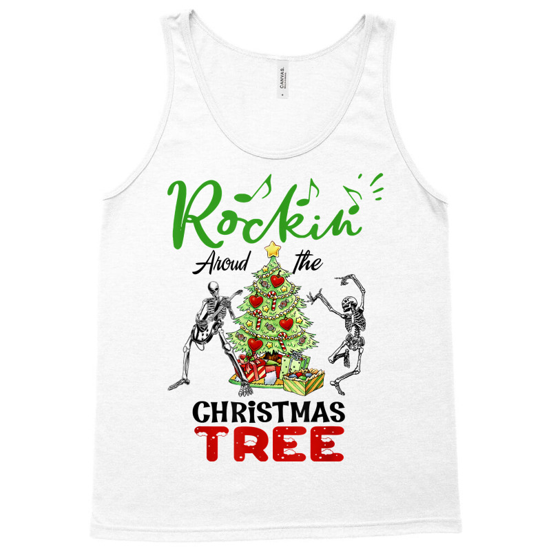 Rockin' Around The Christmas Tree, Very Merry Xmas T Shirt Tank Top | Artistshot