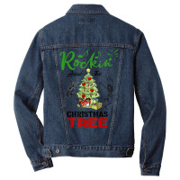 Rockin' Around The Christmas Tree, Very Merry Xmas T Shirt Men Denim Jacket | Artistshot