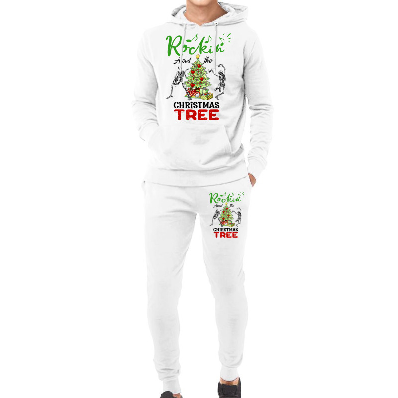 Rockin' Around The Christmas Tree, Very Merry Xmas T Shirt Hoodie & Jogger Set | Artistshot